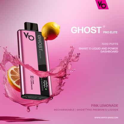 Vape Bars - Ghost Pro Elite 7000 Puffs Disposable -  (20mg)