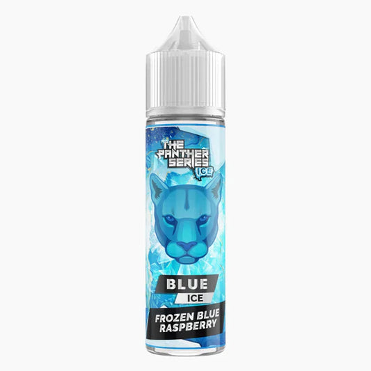 The Panther Series Blue Ice by Dr. Vapes - Frozen Blue Ice Raspberry: A refreshing blend of frozen blueberries and icy menthol for a truly cool vaping experience.