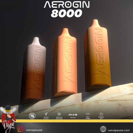Aerogin 8000 Puffs Disposable Vape - The ultimate long-lasting disposable vape with a variety of flavorful options.