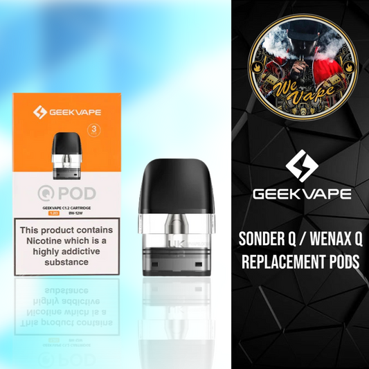SONDER Q/WENAX Q Replacement Pods by Geek Vape