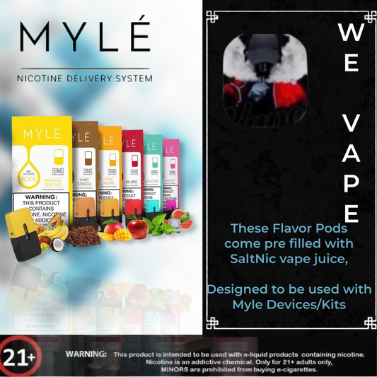 Elevate your vaping game with Myle Pods V4 and discover a world of satisfaction. Get the ultimate nicotine delivery system with Myle Pods V4 and enjoy a seamless vaping experience.