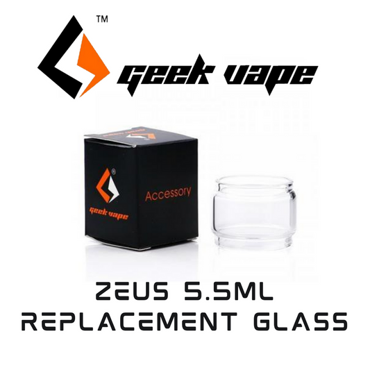Geekvape Z, ZEUS 5.5ML Replacement Glass - Enhance Your Vaping Experience with Larger E-Liquid Capacity
