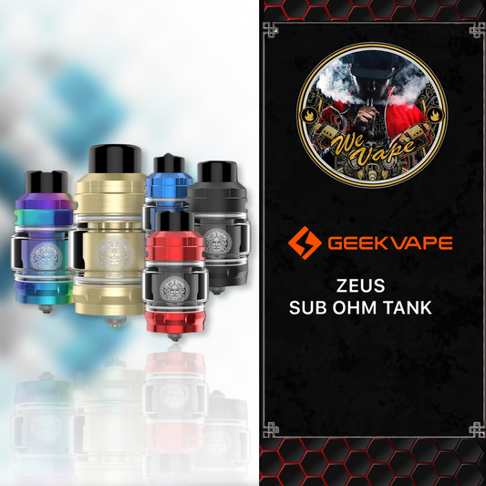 ZEUS Sub Ohm Tank by Geekvape - Unmatched performance, leak-proof design, elevate your sub-ohm vaping.