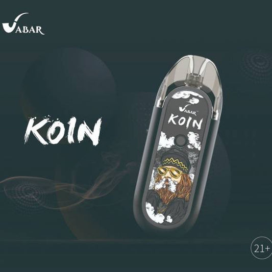 Vabar Koin Pod Kit - Explore the versatile and efficient vaping experience with this sleek and user-friendly pod kit.