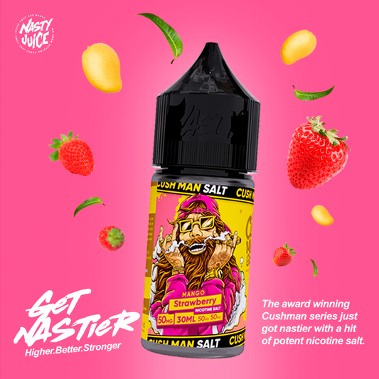 Strawberry Mango Cushman By Nasty (Saltnic)