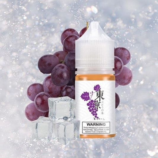 Iced Grape by TOKYO (Saltnic) - Juicy grape flavor with a menthol twist for a refreshing vaping experience.