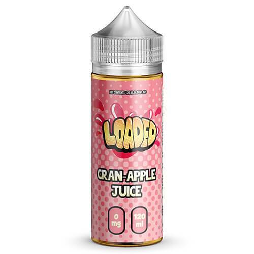 Loaded Cran Apple Juice E-Liquid 120mL Bottle – A burst of cranberry and apple goodness in every vape.