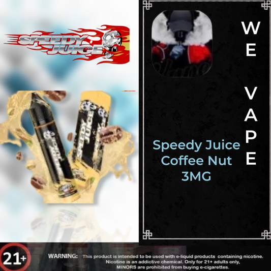 Coffee Nut E-Liquid by Speedy Juice- Coffee Mut 3MG