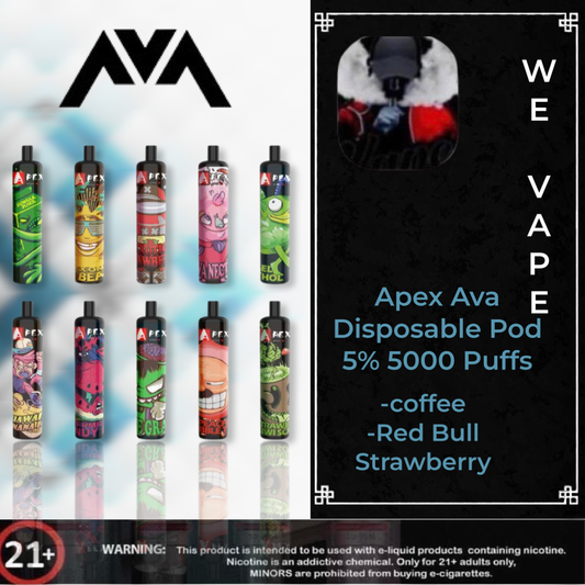 Ava Disposable Pod by Apex: pre-filled e-liquid