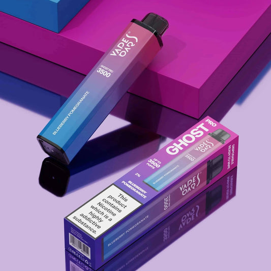 Blueberry Pomegranate - Burst of Fruity Fusion in Ghost Pro Disposable Vape
