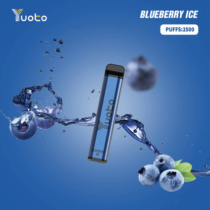 Blueberry Ice Flavor: Cool and invigorating blueberry vape with a hint of icy freshness for a delightful vaping experience.