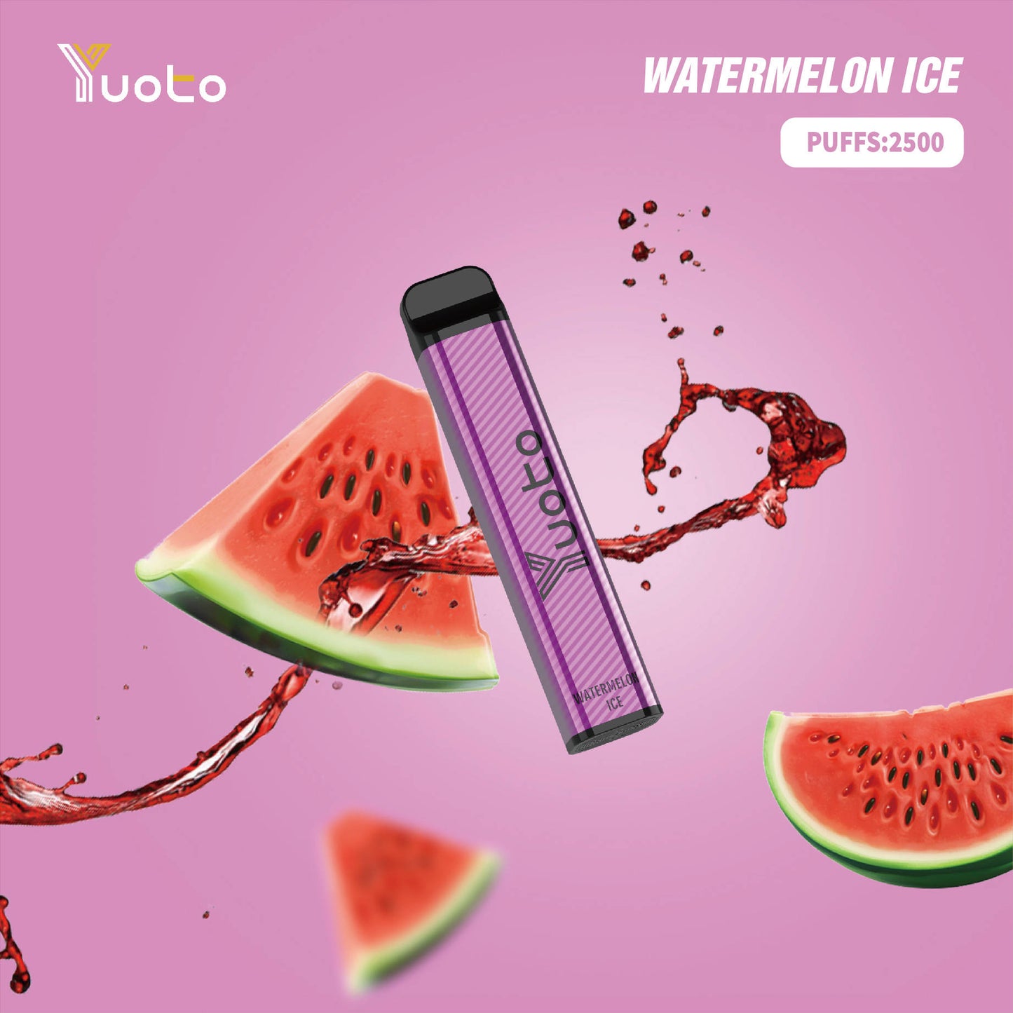 Watermelon Ice Flavor: Refreshing and icy watermelon vape for a cool and enjoyable vaping experience