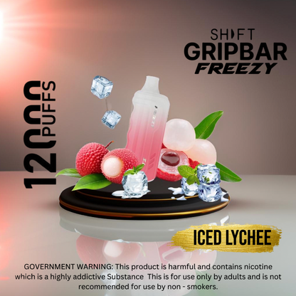 Shift - Grip bar Freezy 12000 Puffs Disposable Pod (30MG)