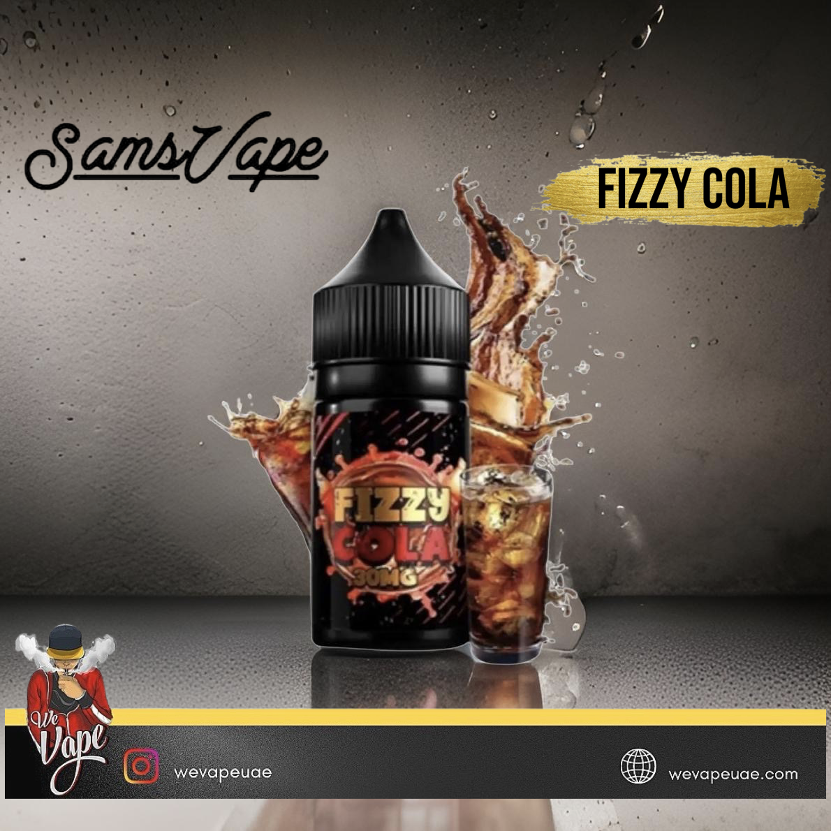 Fizzy Cola - By Sam's Vape 30mg (Saltnic)