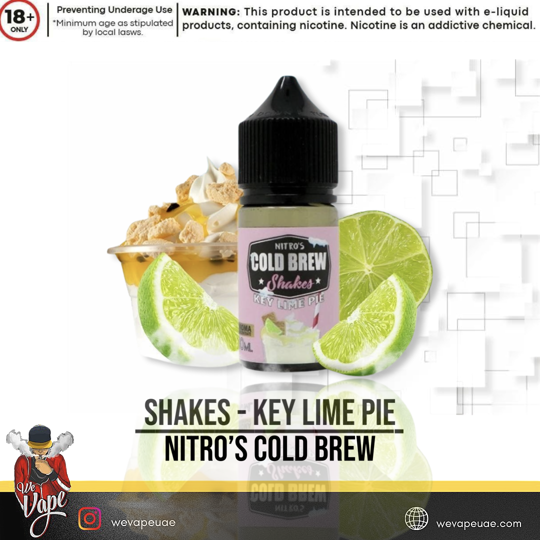 Shakes - Key Lime Pie 30ml By Nitro's Cold Brew (Saltnic)