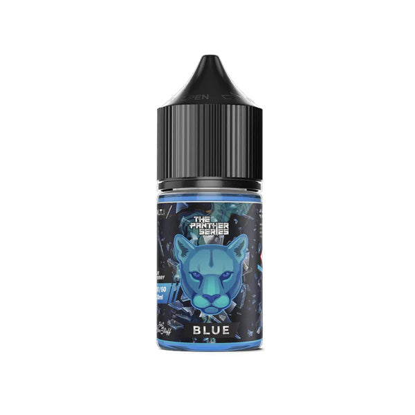 Panther Series BLUE by DR. VAPES (Saltnic) - A refreshing menthol vaping experience. Available for invigorating vapers. UAE.