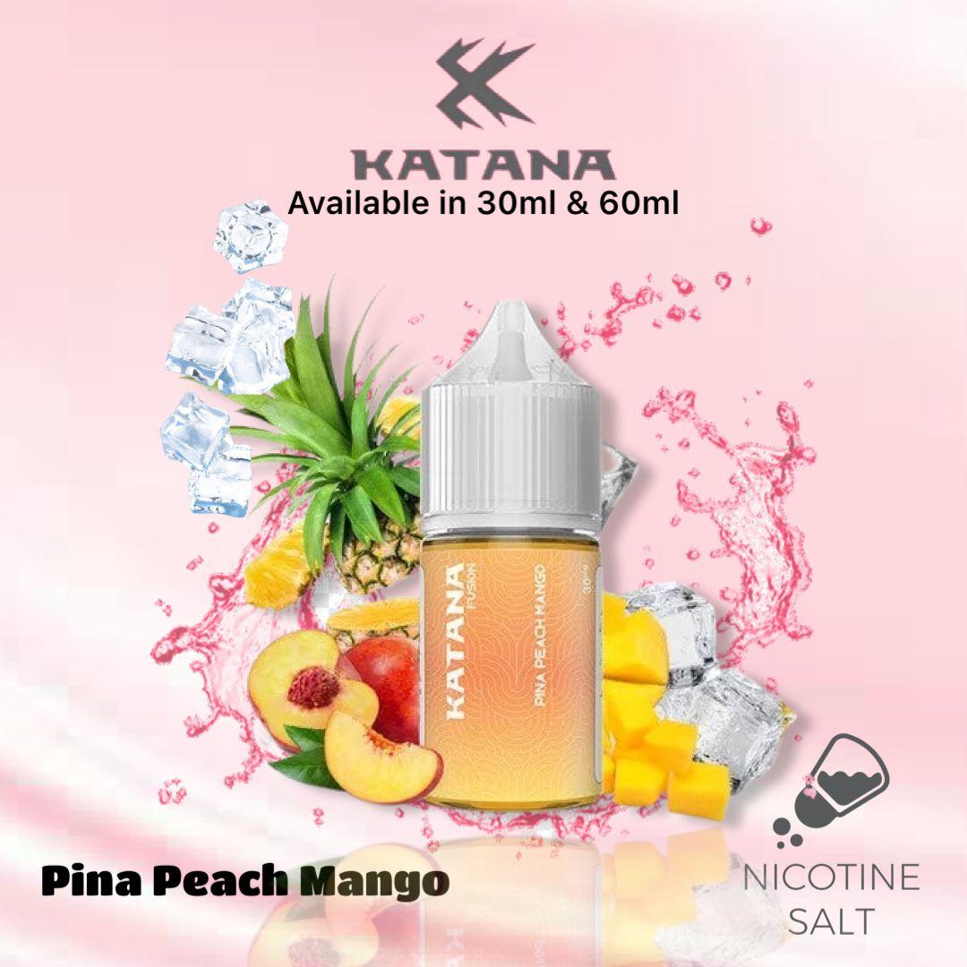 Katana Fusion Pina Peach Mango By Tokyo (Saltnic)