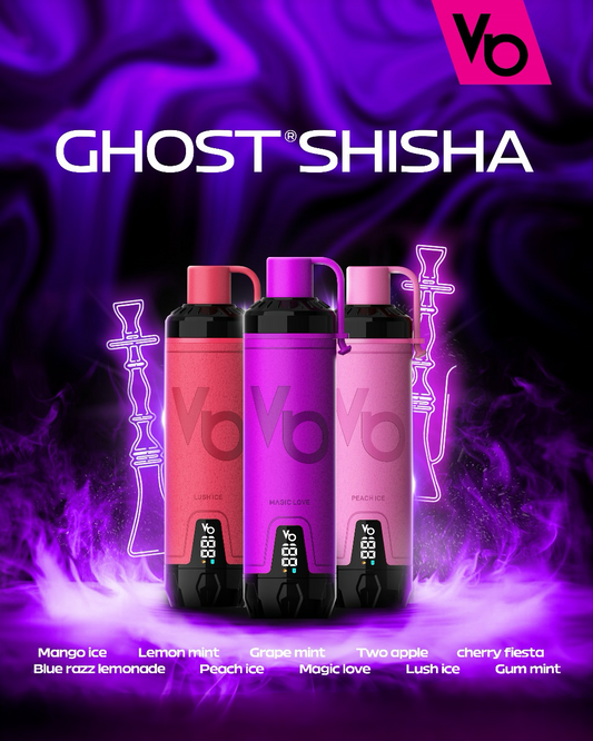 Ghost Shisha - Disposable Vape 15000 Puffs - By Vape Bars (5MG)
