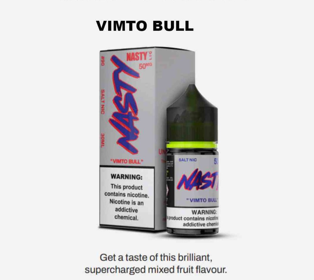 Vimto Bull by Nasty Juices (Saltnic)