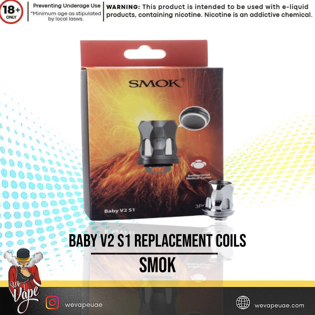 V8 BABY V2 Series Coils By SMOK - High-quality vaping coils
