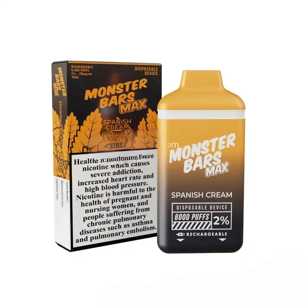 Monster Bars Max 6000 Puffs - 20MG & 50MG