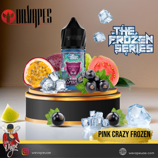 The Frozen Series - Pink Crazy Frozen - By Dr Vapes (Salt Nic 30mg)