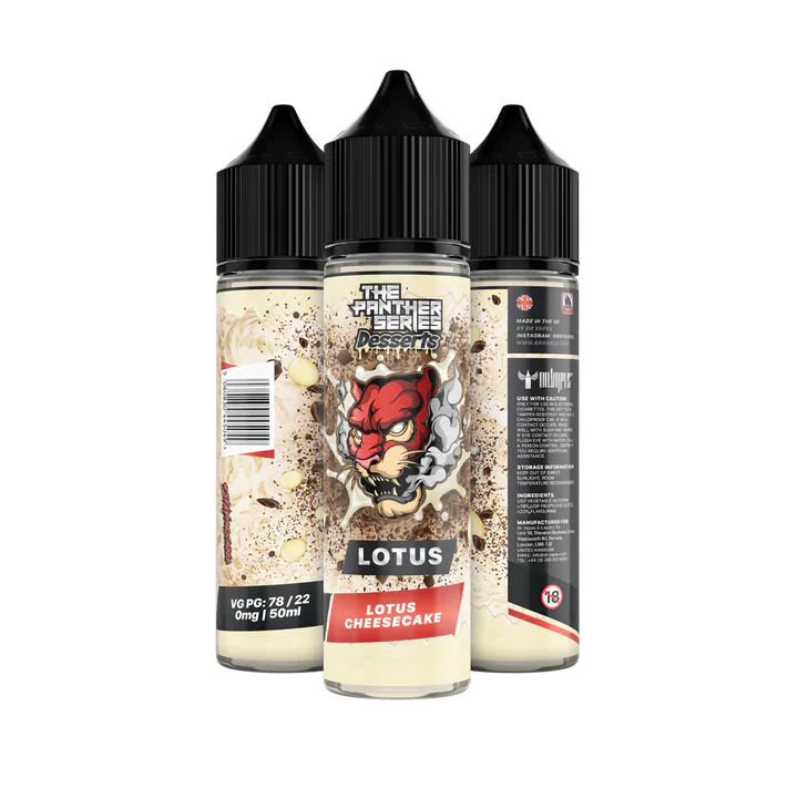 Delicious Lotus Cheesecake E-Liquid by DR. VAPES