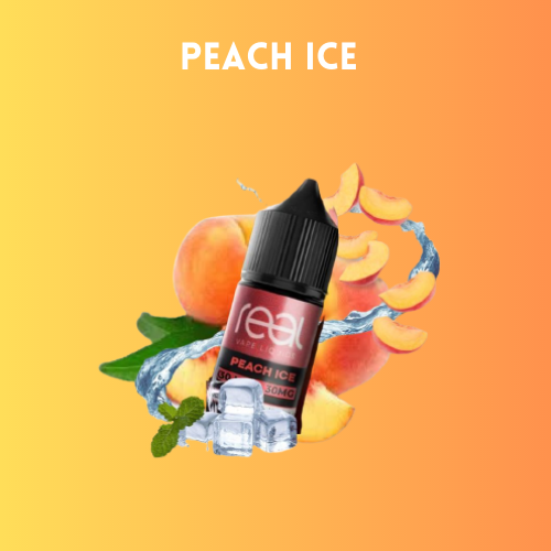 REAL VAPE Peach Ice 30ml (Saltnic)