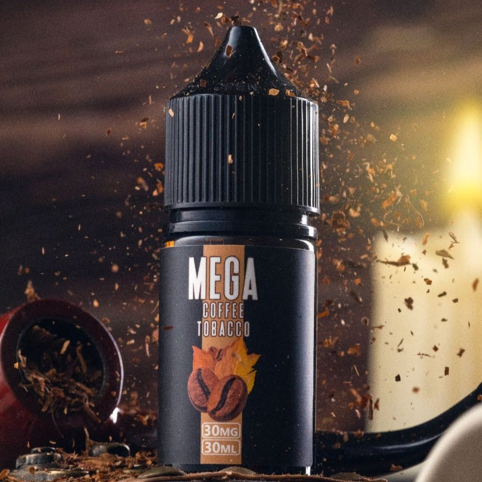 Mega Coffee Tobacco Saltnic by GRAND - Coffee and Tobacco Fusion Vape Liquid
