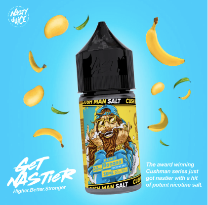 Banana Mango Cush Man by NASTY JUICE (Saltnic)