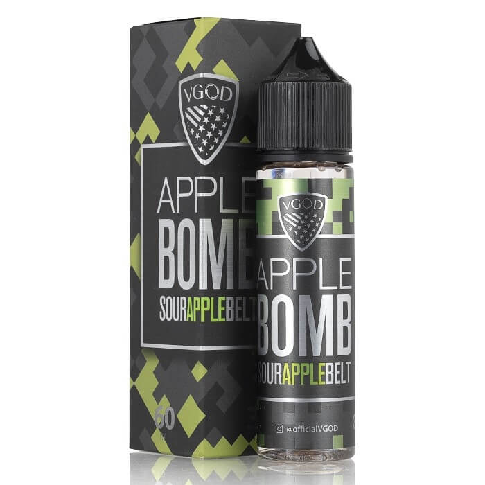 Apple Bomb VGOD - Authentic apple-flavored e-liquid.