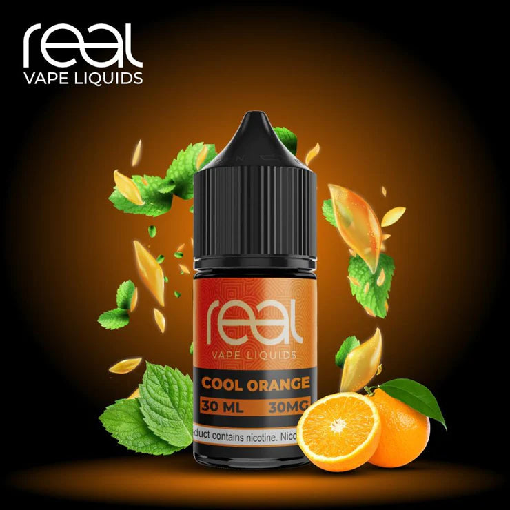 Real Vape Cool Orange 30ml (Saltnic)