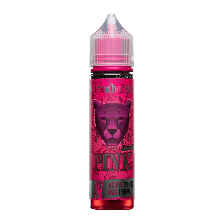 Pink Smoothies by Panther Series - A creamy and fruity vaping experience. Available for order in UAE.