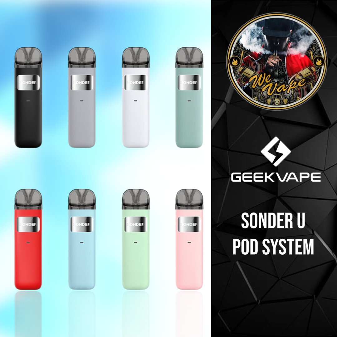 Sonder U Pod System by Geek Vape - Sleek and User-Friendly Vape Kit for On-the-Go Vapers