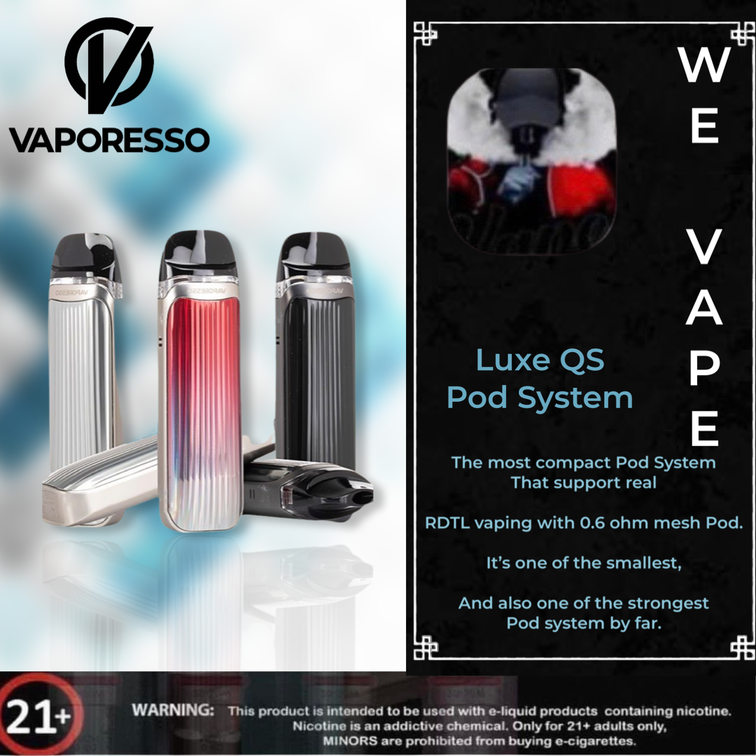Luxe QS Pod Kit by Vaporesso - Sophisticated Vaping Experience