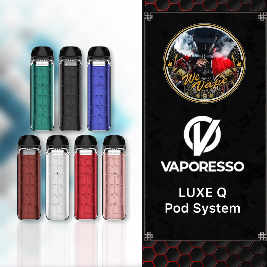 Luxe Q Pod System by Vaporesso - Sophisticated Elegance and Exquisite Vaping Experience