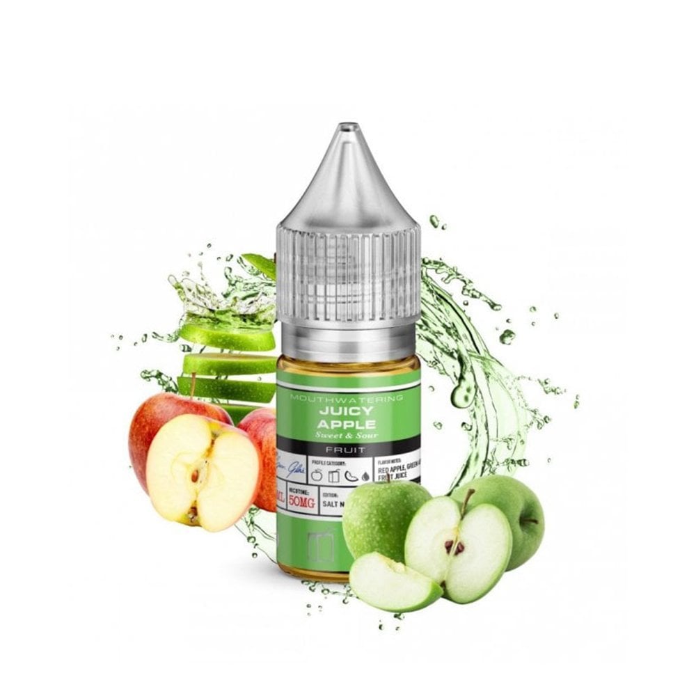 Juicy Apple Sweet and Sour Flavor - Basix Series by Glax (Saltnic) 50mg