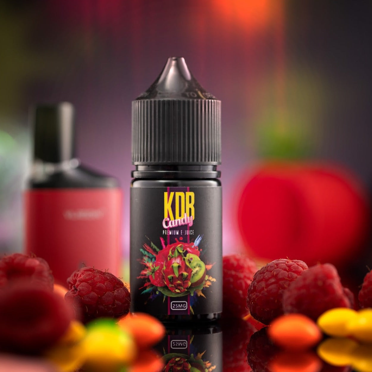 KDB Candy Saltnic E-Liquid by GRAND - A sugary vaping delight.