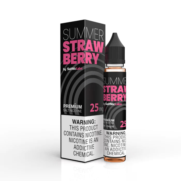 Summer Strawberry by VGOD Saltnic e-liquid - The taste of ripe strawberries in every vape.
