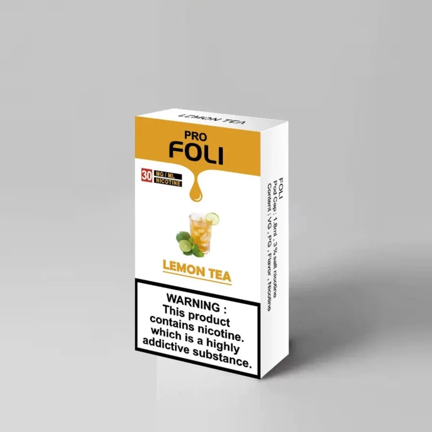 Pro Foli Lemon Tea Flavored Pod - Refreshing Vaping Experience