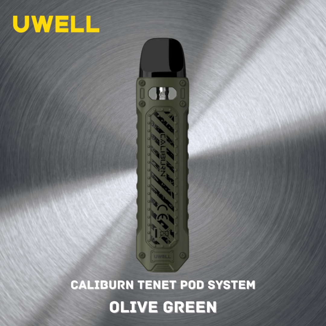 Olive Green - Sleek and reliable vaping device by UWELL