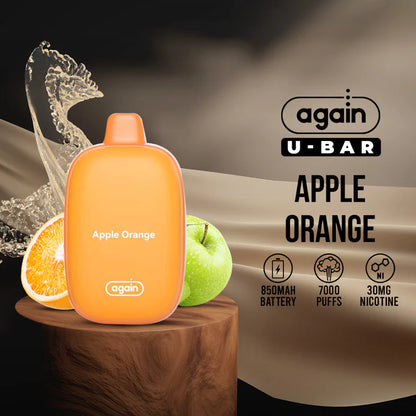 Apple Orange - A zesty and fruity blend of crisp apples and tangy oranges.