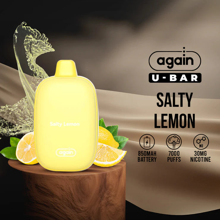 Salty Lemon - A unique and tangy fusion of zesty lemon with a hint of saltiness.