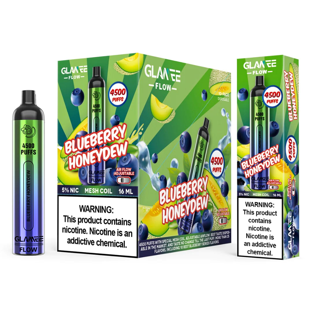 Glamee - Blueberry Honeydew: A delightful fusion of juicy blueberries and refreshing honeydew melon