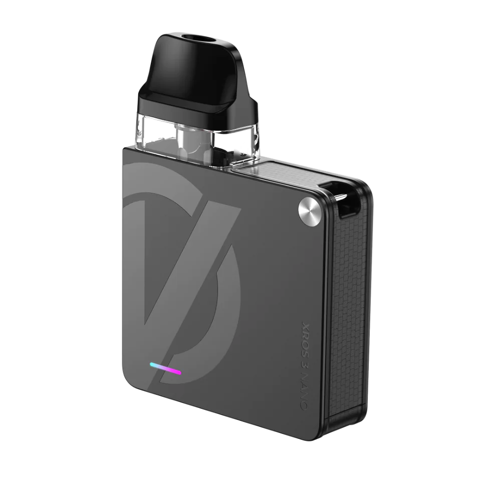 Vaporesso Xros 3 Nano Pod System Black - A sleek and sophisticated vaping device in a timeless black colour
