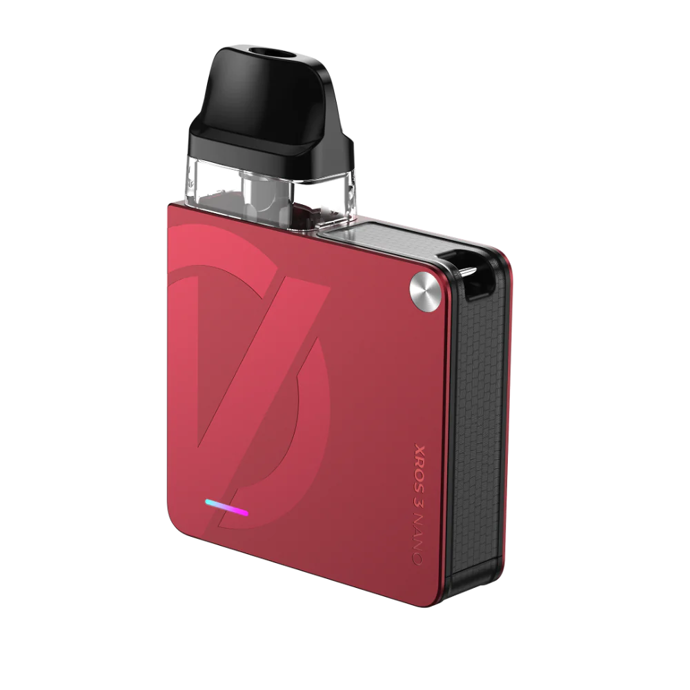 Vaporesso Xros 3 Nano Pod System Magenta Red - Make a bold statement with this striking and elegant magenta red color option for the advanced vaping device.