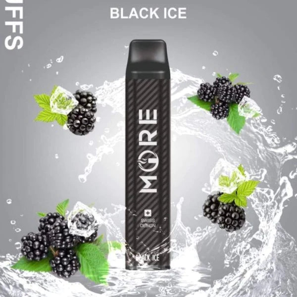 MORE XXL Disposable Vape - Sleek and Portable Design Black Ice