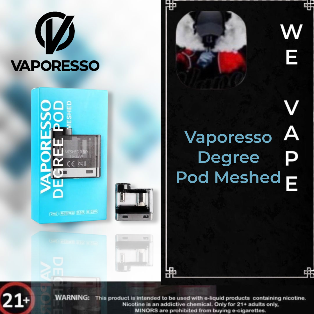 Vaporesso Degree Pod Meshed - Advanced Mesh Technology for Enhanced Vaping.