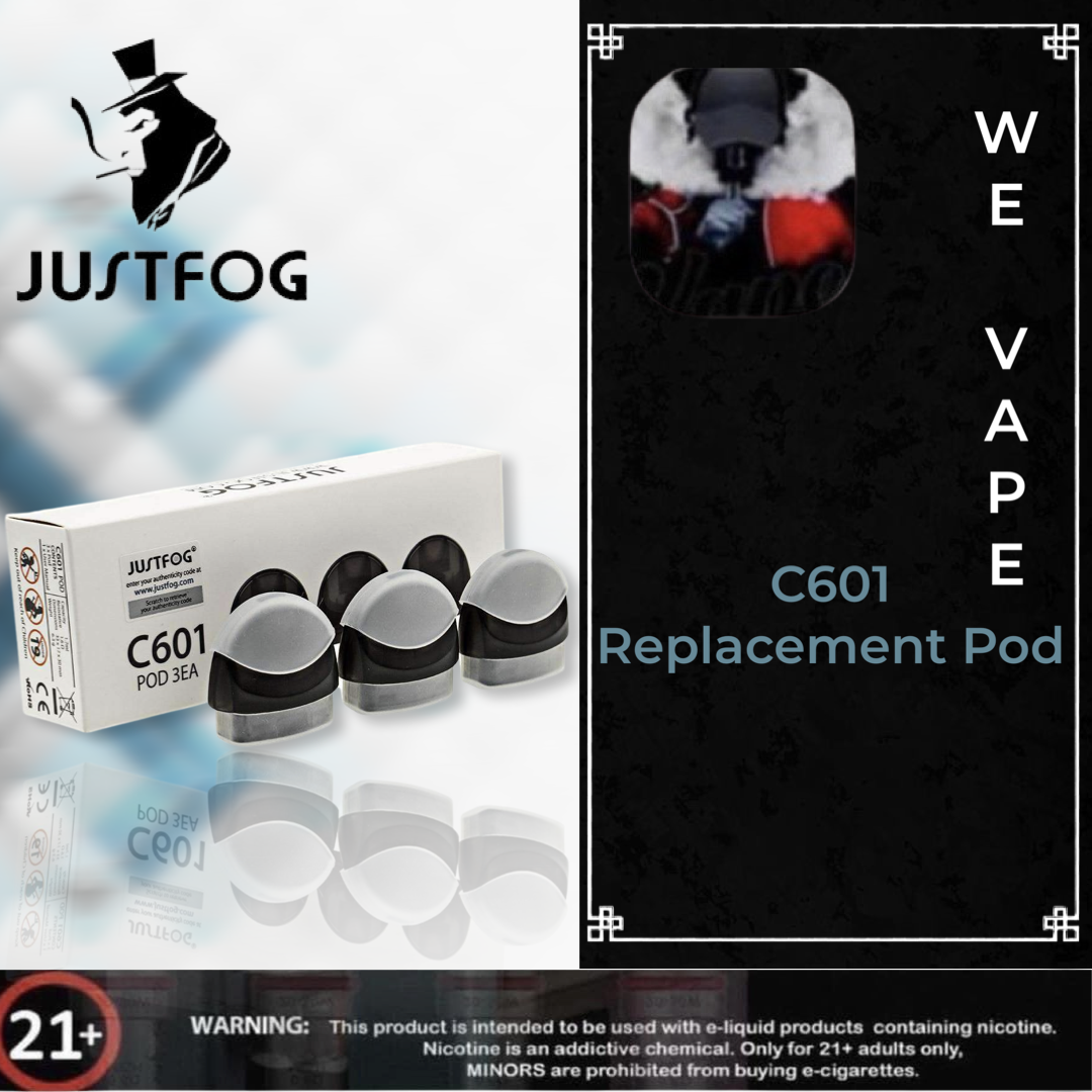 C601 Replacement Pods By Just Fog - Elevate Your Vaping Pleasure