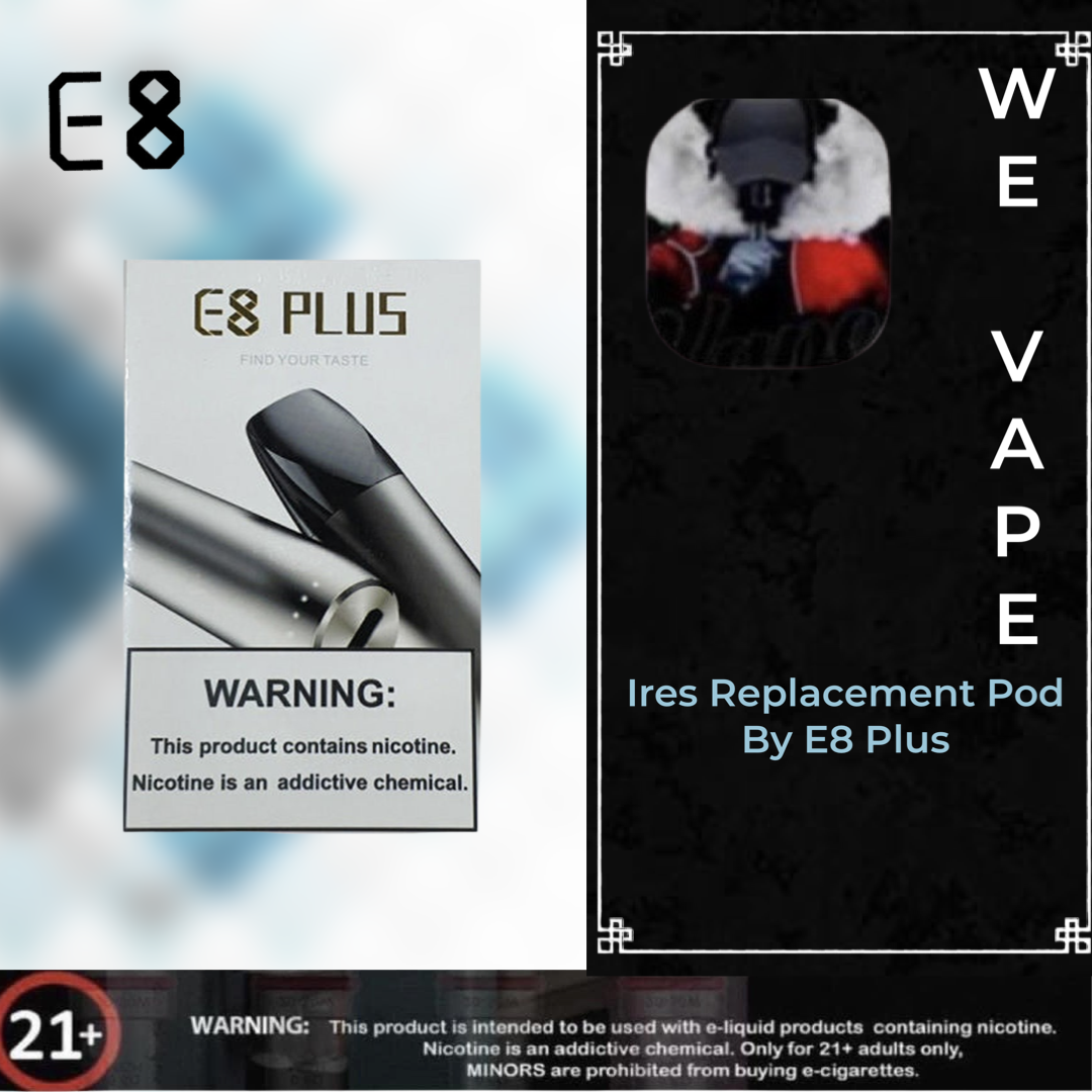 Ires Replacement Pod by E8 Plus